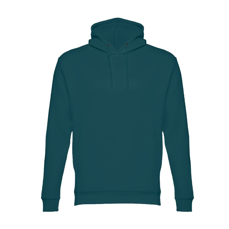 Толстовка мужская с капюшоном PHOENIX, морская волна, 2XL, 50% хлопок, 50% полиэстер, 320 г/м2