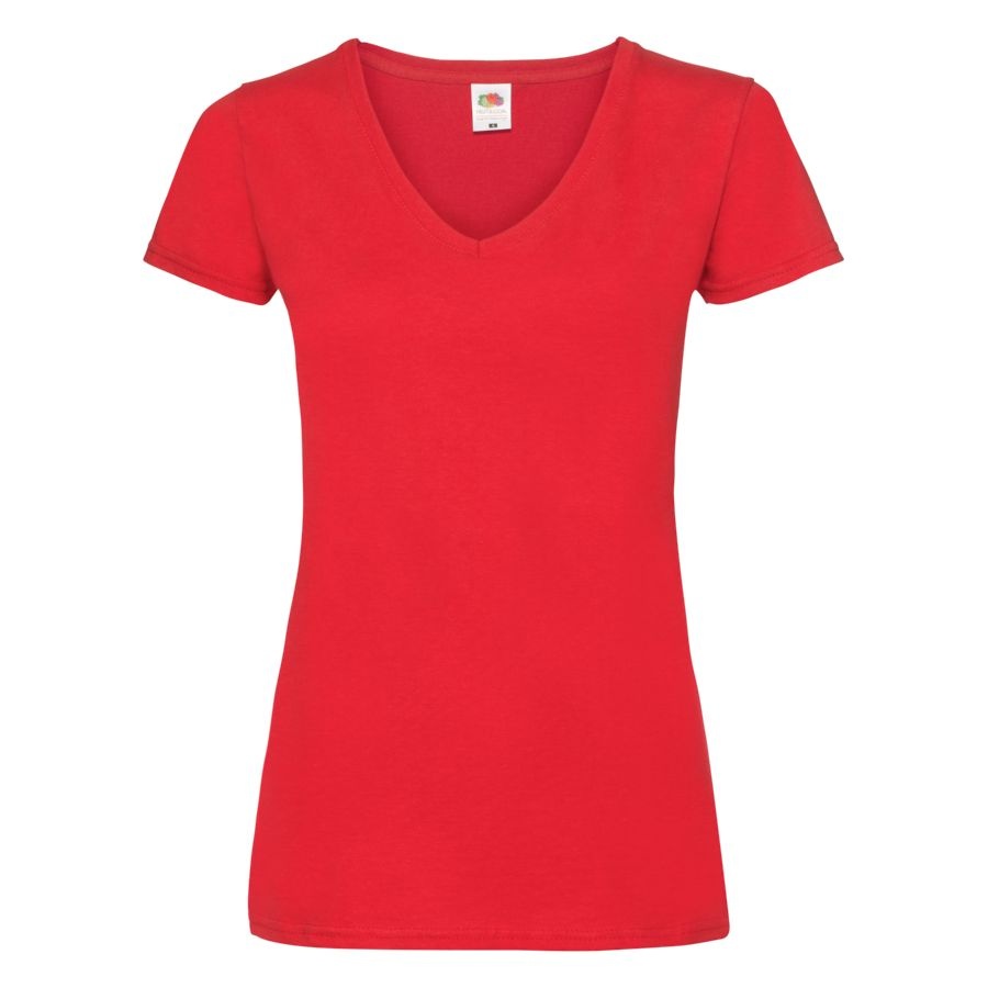  Lady-Fit V-Neck T, _XS, 95% /, 5% , 210 /2