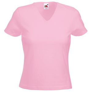  Lady-Fit V-Neck T, -_M, 95% /, 5% , 210 /2