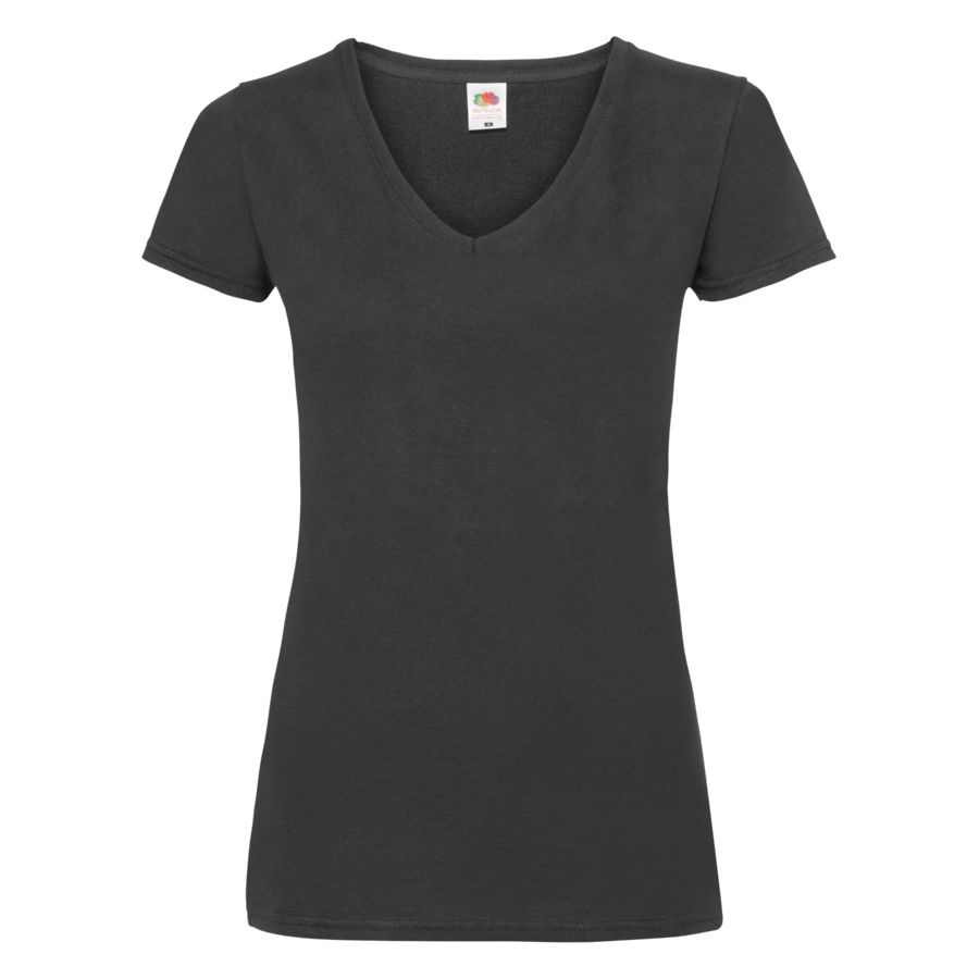  Lady-Fit V-Neck T, _L, 95% /, 5% , 210 /2